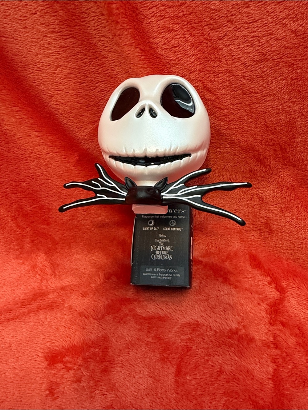 New Bath & Body Works Nightmare before Christmas Jack skeleton plug-in